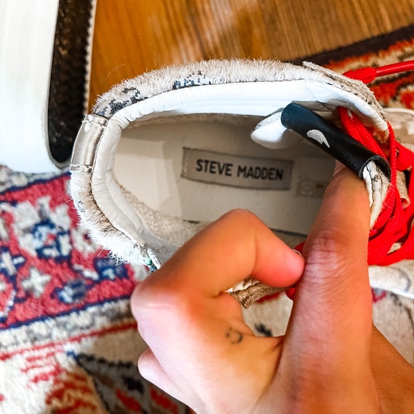 Steve Madden Hightop Sneakers - Picture 6 of 9